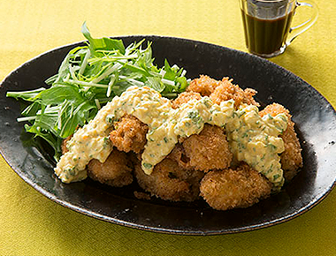 かきフライ カレータルタルソース