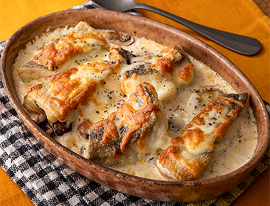 たらとじゃがいものグラタン