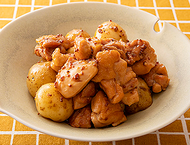 鶏肉のトマト照り焼き