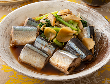 さんまのしょうが煮