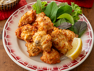 きのこのチキンナゲット