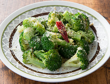 ブロッコリーのペペロンチーノ